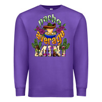 Purple Nacho average Mini Premium Sweatshirt - NancyCooperArtShop