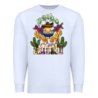 White Nacho average Mini Premium Sweatshirt - NancyCooperArtShop