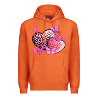 Carrot Cancer hearts Cancer Awaneress Premium Hoodie - HowdyJamesFarm