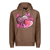 Chestnut Cancer hearts Cancer Awaneress Premium Hoodie - HowdyJamesFarm