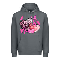 Rock Cancer hearts Cancer Awaneress Premium Hoodie - HowdyJamesFarm