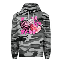 Slate Camo Cancer hearts Cancer Awaneress Premium Hoodie - HowdyJamesFarm