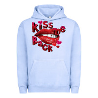 Pigment Grape Ice Kiss me back Valentine's Day Urban Hoodie - FaDigitalArtStudio