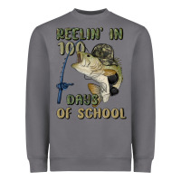 Storm reelin' in 100 days of school Heavyweight Sweatshirt - MaliasSmallBusiness