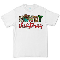 White howdy christmas Premium Tee - FaDigitalArtStudio