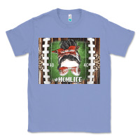 Colony Blue American Football Mom life Classic Tee - CowhideDigitalArt