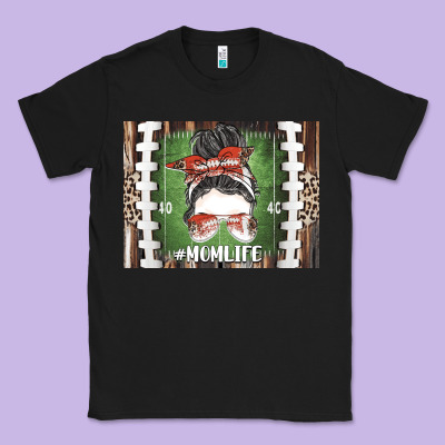 American Football Mom Life Classic Tee Designed By Cowhidedigitalart