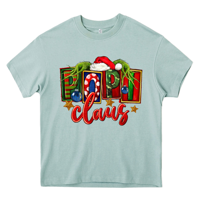 Christmas Popi Claus Heavy Core Tee by FaDigitalArtStudio | Teevron