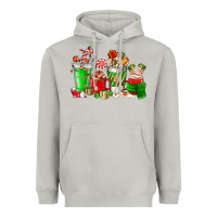 Moon Dust Christmas coffee cup Heavyweight Hoodie - NancyCooperArtShop
