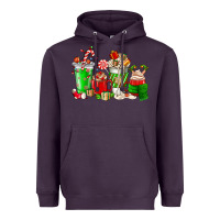 Plum Christmas coffee cup Heavyweight Hoodie - NancyCooperArtShop