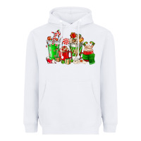 White Christmas coffee cup Heavyweight Hoodie - NancyCooperArtShop
