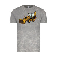 Cloud Rock Backhoe Loader Truck Vintage Tee - LillyAllenDesigns
