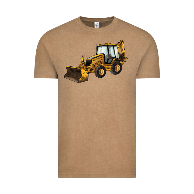 Backhoe Loader Truck Vintage Tee by LillyAllenDesigns | Teevron