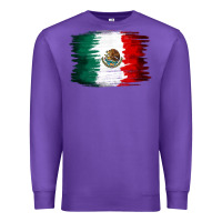 Purple Mexican flag Premium Sweatshirt - NancyCooperArtShop