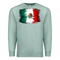 Seafoam Mexican flag Premium Sweatshirt - NancyCooperArtShop