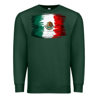 Sports Green Mexican flag Premium Sweatshirt - NancyCooperArtShop