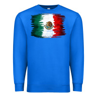 True Royal Mexican flag Premium Sweatshirt - NancyCooperArtShop