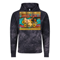 Cloud Black western coop animals farm chicken chick rooster sunflowers wooden sera Vintage Hoodie - Artiststas