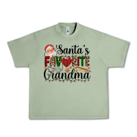 Oil Green santa's favorite grandma Urban Heavy Tee - AdoDesignShop