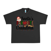 Pigment Black santa's favorite grandma Urban Heavy Tee - AdoDesignShop