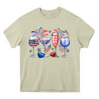 Mossy 4th of July wine glasses Heavy Core Tee - Neo Western