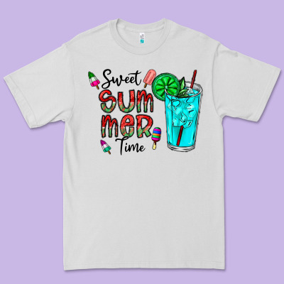 Sweet Summer Time Premium Tee Designed By Cowhidedigitalart