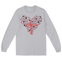 Moon Dust retro christian valentine Long Sleeve Tee - MaliasSmallBusiness