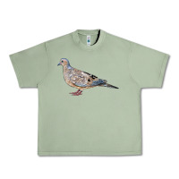 Oil Green American Dove Urban Heavy Tee - LillyAllenDesigns