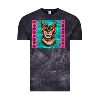 Cloud Black Western Bengal Cat Vintage Tee - LillyAllenDesigns