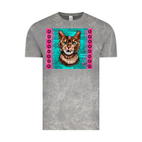 Cloud Rock Western Bengal Cat Vintage Tee - LillyAllenDesigns