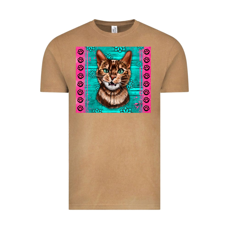 Western Bengal Cat Vintage Tee by LillyAllenDesigns | Teevron