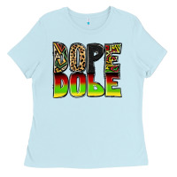 Baby Blue Dope Ladies Tee - Zillion Design Studio