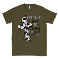 Army Green soccer Classic Tee - MaliasSmallBusiness