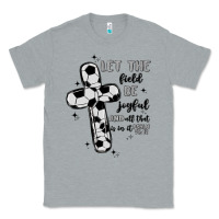 Heather Grey soccer Classic Tee - MaliasSmallBusiness