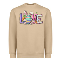Mushroom love easter Heavyweight Sweatshirt - MaliasSmallBusiness