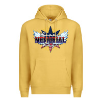 Antique Gold happy memorial day Premium Hoodie - HowdyJamesFarm