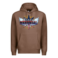 Chestnut happy memorial day Premium Hoodie - HowdyJamesFarm