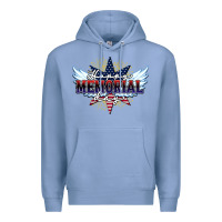 Colony Blue happy memorial day Premium Hoodie - HowdyJamesFarm