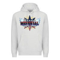 Dove Grey happy memorial day Premium Hoodie - HowdyJamesFarm