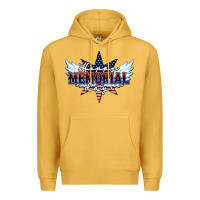 Mustard happy memorial day Premium Hoodie - HowdyJamesFarm