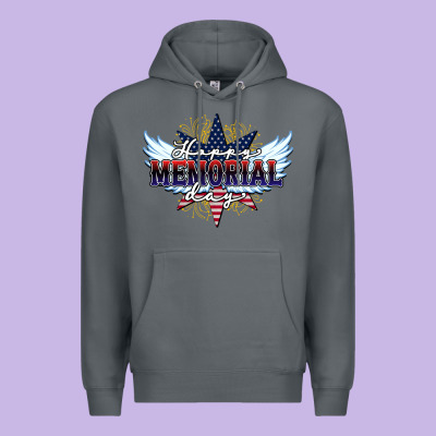 Happy Memorial Day Premium Hoodie Designed By Howdyjamesfarm