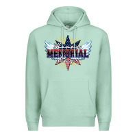 Seafoam happy memorial day Premium Hoodie - HowdyJamesFarm