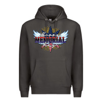 Smoke happy memorial day Premium Hoodie - HowdyJamesFarm