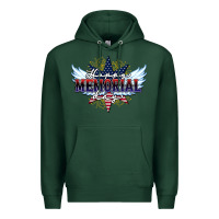 Sports Green happy memorial day Premium Hoodie - HowdyJamesFarm