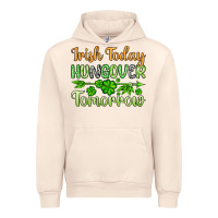 Sandshell St. Patrick's Irish today hungover tomorrow Urban Hoodie - OliviaCreatesArt