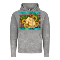 Cloud Rock western chicks coop animals sunflowers cactus serape leopard turquoise Vintage Hoodie - Artiststas