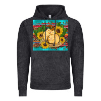 Vintage Black western chicks coop animals sunflowers cactus serape leopard turquoise Vintage Hoodie - Artiststas