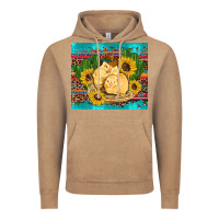 Vintage Coffee western chicks coop animals sunflowers cactus serape leopard turquoise Vintage Hoodie - Artiststas