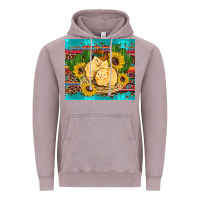 Vintage Zinc western chicks coop animals sunflowers cactus serape leopard turquoise Vintage Hoodie - Artiststas