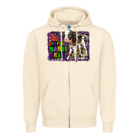 Mardi Gras Calf Zipper Hoodie | Teevron